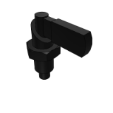 BG07E - Knob plunger - handle type - fine thread handle type