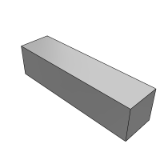 BB10ST - Pillar square tube square bar type for base