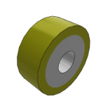 cb03 - Grooved roller / bearingless type / bearingless type