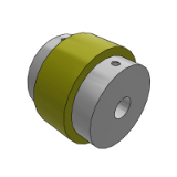 CB06K - Polyurethane roller stop screw type