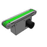 ZG03U-V-1 - Precision conveyor / width specified type /intermediate drive three groove profile (pulley diameter 50mm)