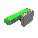 ZG04J-K - Precision conveyor / full belt - width specified type / intermediate drive three groove profile (pulley diameter 50mm)