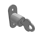 LA08NH - Profile general accessories - push-pull lock