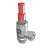 Pipe valve differential pressure overflow valve 14004 angle model 13
