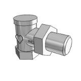 Pipe valve lockshield return angled 3724 13