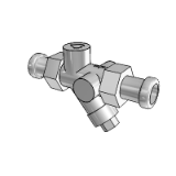 Pipe valve pressfit Y strainer series 00 13