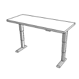 Float Height Adjustable Table