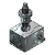 HSG-Tr-R with accessories - screw jack  rotating version  trapezoidal spindle