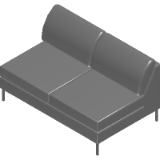 Infini 2-seat_without_armrest