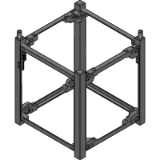 1-Unit CubeSat structure
