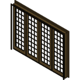 Door Inswin 4 Panel French Stationary Inactive Active Stationary Custom Wood