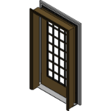 Door Outswing 1 Panel Custom Wood Epic Clad