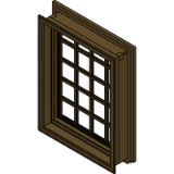 Window Casement Pocket Custom Wood
