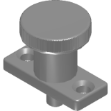 Index Plungers without lock with mounting plate