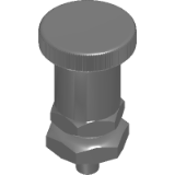 KM.5RBCA Indexing Plunger with lock - short