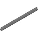 Licatec cable channel 90x60 mm, PVC light gray