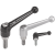 K0117 - Clamping levers external thread, metal parts stainless steel