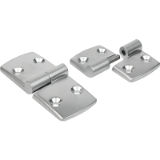 K0579 - Bisagras de aluminio que se pueden colgar, izquierda