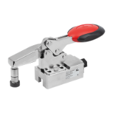K1463 - Toggle clamps, horizontal, stainless steel with safety interlock and force sensor