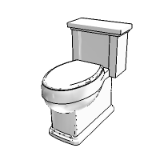 Toilet Comfort Height Aquapiston Tresham k3981