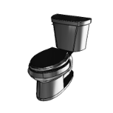 Toilet Two Piece Elongated Wellworth 3988