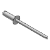 Countersunk head 120°, rivet thorn - Steel - Blind Rivets