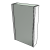 Mirror Cabinet Without Sockets Without Sensor Switch Right Door 450x150x750 Frame 25 408322