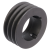 MAE-TL-KRS-3-SPA/A(13)-GG - V-Belt Pulleys made from cast iron for Taper Bushes, 3 Grooves, Profile XPA, SPA and A (13)