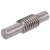 MAE-SW-ST-0.5-2-2GG-RH - Worm Shafts Made from Steel with Centring Hole, Milled, Double-Thread, Right Hand