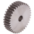 MAE-STZR-M1-ON-B15-C45 - Spur Gears Made from Steel C45, without Hub, Module 1, Tooth Width 15 mm