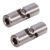 DIN808-PRWG-WENR-EW - Single, Precision Universal Joints WENR similar to DIN 808, Stainless Steel, with Needle-Roller Bearings, without or with keyway