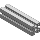 Perfil de aluminio mk 2025.01 - Perfiles de Construcción Serie 25