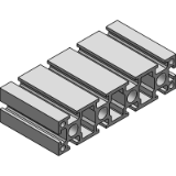Perfil de aluminio mk 2025.03 - Perfiles de Construcción Serie 25