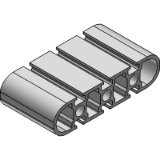 Perfil de aluminio mk 2025.22 - Perfiles de Construcción Serie 25