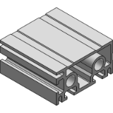 Perfil de aluminio mk 2025.36 - Perfiles de Construcción Serie 25