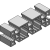 Perfil de aluminio mk 2060.03 - Perfiles de Construcción Serie 60