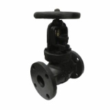 F-2981-M, F-2981A - Iron Globe Valve, 125lb, SWP-200lb, 200 WOG, IBBM, Non-Shock, Solid Disc, Bolted Bonnet, Gland Packed, Flanged Ends