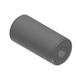SL-PSSGBN, SH-PSSGBN - (Precision Cleaning) Linear Shaft- Male Thread Type, One End with Hex Socket, Precision