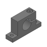 SHWTBH, SHWTMH, SHWTSH, SHWTAH - Shaft Supports - T-Shaped Side Slit(Machined) - Standard - Height H Configurable Type