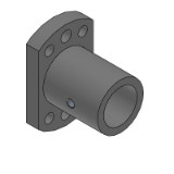 SL-SSTHCK, SH-SSTHCK, SHD-SSTHCK - Precision Cleaning Shaft Supports - Flange Mount - Dowel Hole - Square Flange