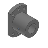 STHCBNK, STHCNK, SSTHCNK, ATHCNK - Shaft Supports - Flange Mount, Thick Holder - Dowel Hole - Compact Flange