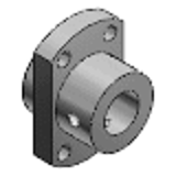 STHICBN, STHICN, SSTHICN, STHICNA - Shaft Supports - Bracket Shaped , Wide Holder - Inlay Type  - Compact Flange