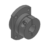 STHWICB, STHWIC, SSTHWIC, ASTHWIC - Shaft Supports - Bracket Shaped Slit Clamping - Inlay Type -Compact Flanged