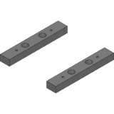 LG2BE,ALG2BE,LG2BEL,ALG2BEL - Height Adjusting Blocks for Linear Guides -Economy 2 pc.-