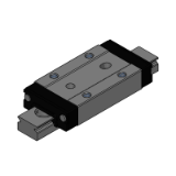 SSELBNZ, SSELBNZ-MX, SSEL2BNZ, SSEL2BNZ-MX - Miniature Linear Guides - With Dowel Holes, Long Blocks - Small Clearance - Standard Grade - Selectable