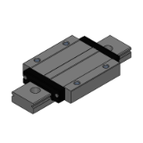 SSELBWMLZ, SSEL2BWMLZ, SSELBWMLZ-MX, SSEL2BWMLZ-MX - Miniature Linear Guides - Wide Rails - Wide Long Blocks - Small Clearance - Standard Grade - Configurable