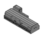 KMRB160-DL, KMRB160-DR, KMRB160-UL, KMRB160-UR - Single Axis Robot Belt type KMRB160 - Upper/lower folded type