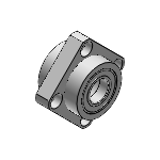 BGFSYB, BGFSY, BAFSY - Bearings with Housings - Double Bearings with Pilot, Non-Retained, L and S Configurable - Square Type