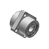 BGSZB, BGSZ, BASZ, SBASZ, SBGSZ - Bearings with Housings - Double Bearings with Pilot, Retained, L Selectable - Square