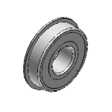 B6_ _ _ZZNR, SB6_ _ _ZZNR - Deep Groove Ball Bearings - Double Shielded with Retaining Ring